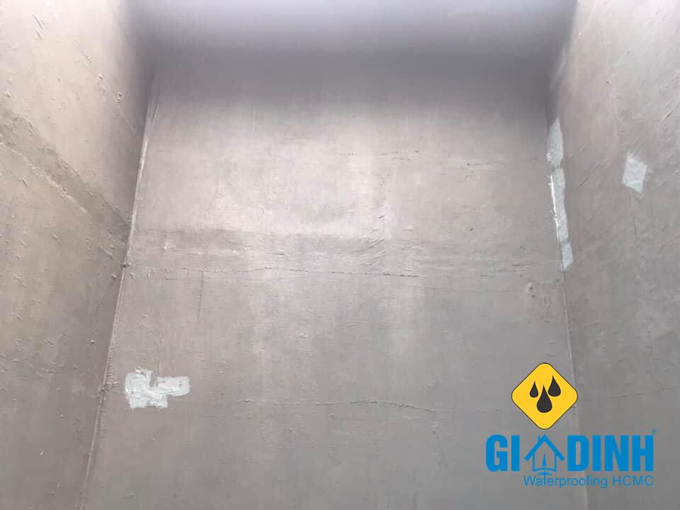 Chống thấm bể nước ngầm âm đất