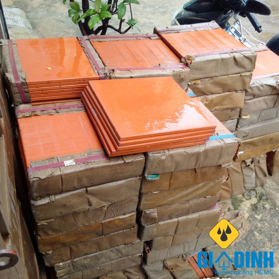 Gạch lót bảo vệ màng chống thấm